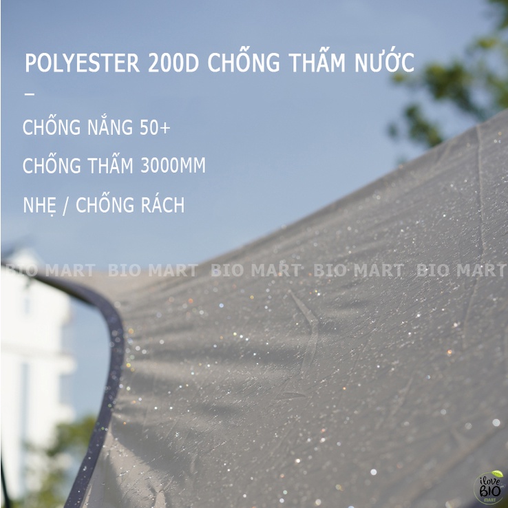 Lều Cắm Trại Lều Dã Ngoại Vidalido 4-6 Người 2 Cửa Thông Thoáng – Lều Mái Che Đi Phượt Chống Thấm Chống Tia UV - P019 | BigBuy360 - bigbuy360.vn