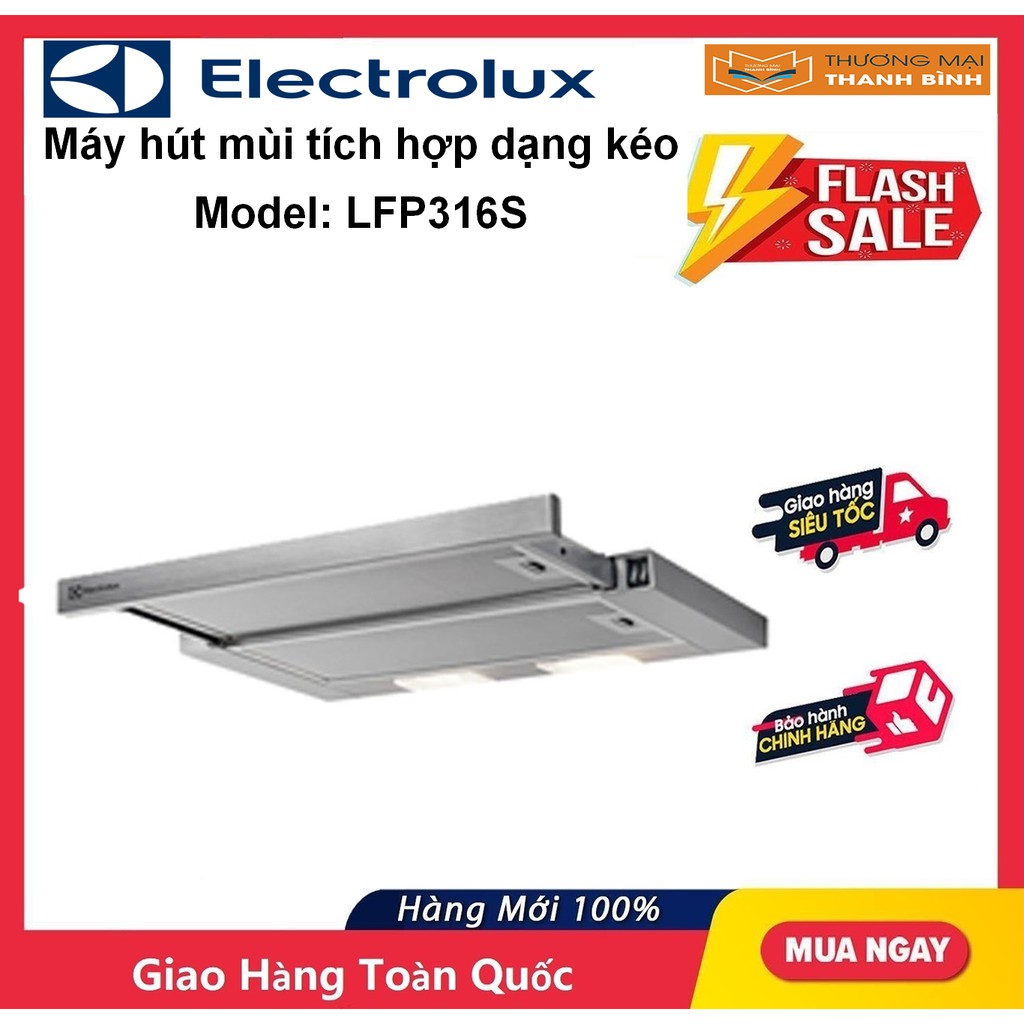 Máy hút mùi âm tủ Electrolux LFP316S