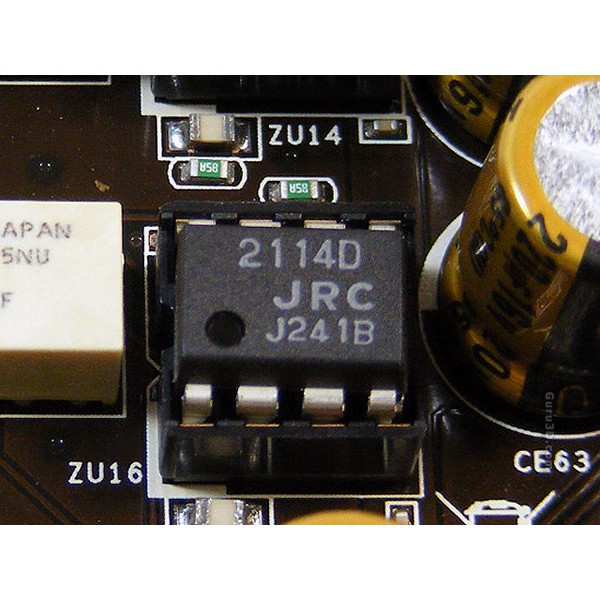 Ic 8 chân rã máy - mã NJM2114D Opamp