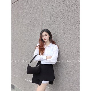 Set áo somi kèm chân váy (ảnh thật shop chụp)