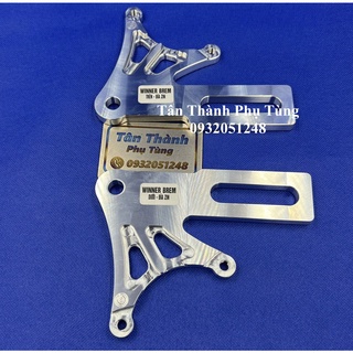 Pat heo dầu sau Winner -Heo Brembo, Đĩa Zin nằm trên,dưới Phukienxe