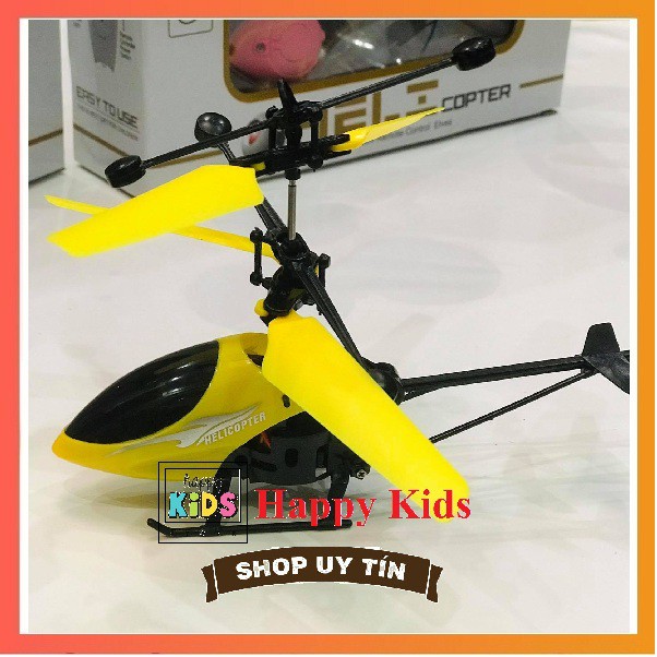 Máy bay điều khiển mẫu mới nhất helicopter có nút cảm ứng để dừng máy bay tức thì an toàn tránh va chạm