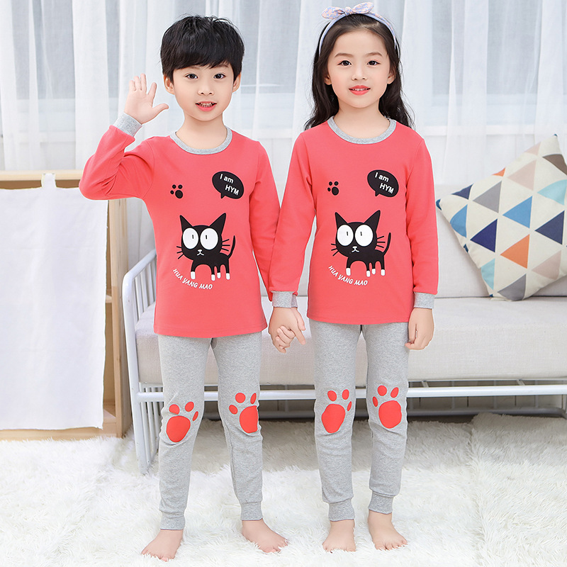 Set đồ ngủ vải cotton thời trang cho bé trai và bé gái