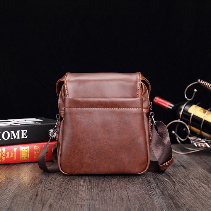 Túi Đeo Chéo Nam Da Bò BT07 Chất Da Trơn Ngăn Thấm Nước Không Bong Tróc Hàng Loại 1 | BigBuy360 - bigbuy360.vn