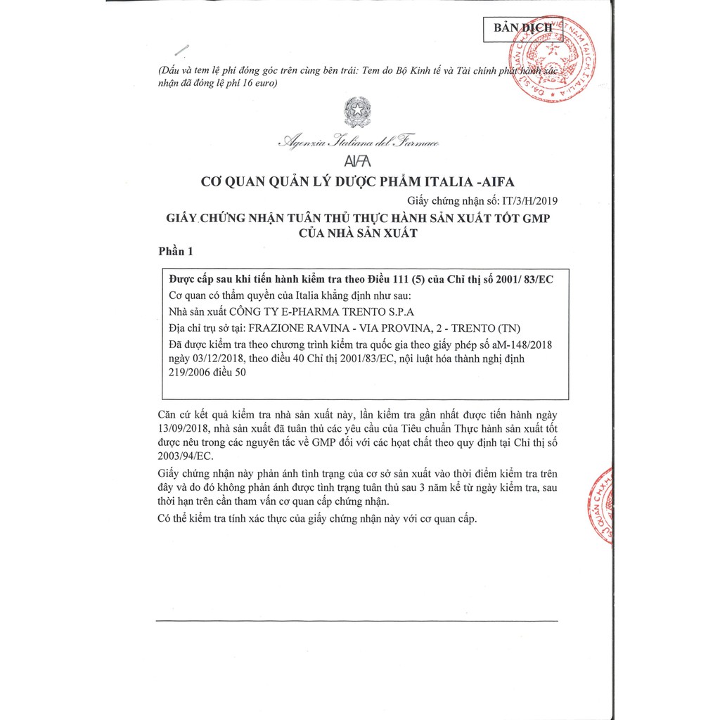 Viên ngậm trắng da dưới lưỡi Glutathione 100mg nhập khẩu Italy | BigBuy360 - bigbuy360.vn