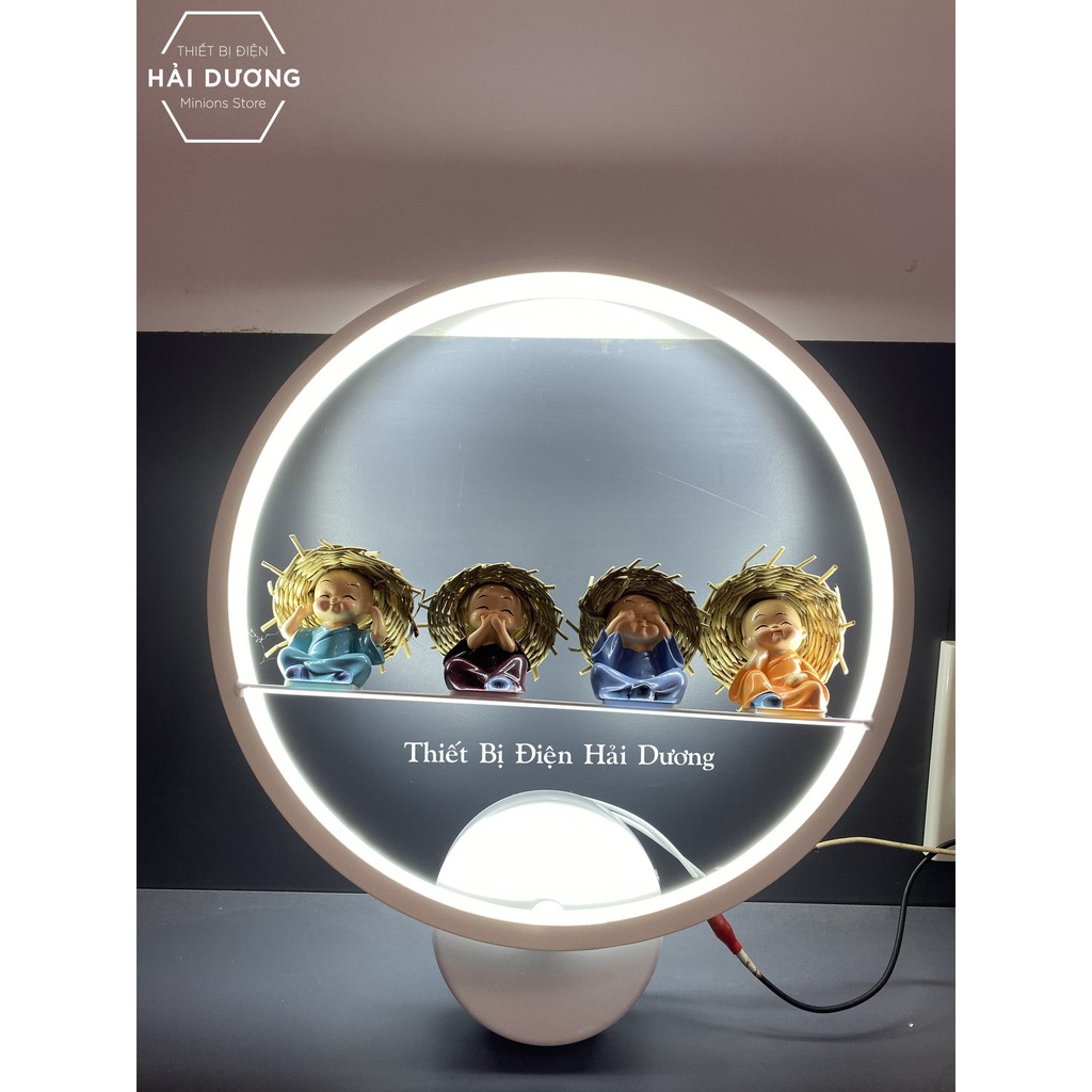 Nhiều Mẫu - Đèn Led Treo Tường Hiện Đại 4 Chú Tiểu Bình An - 3 Chế Độ Ánh Sáng Led Tiết kiệm GT179 - BH 1 năm