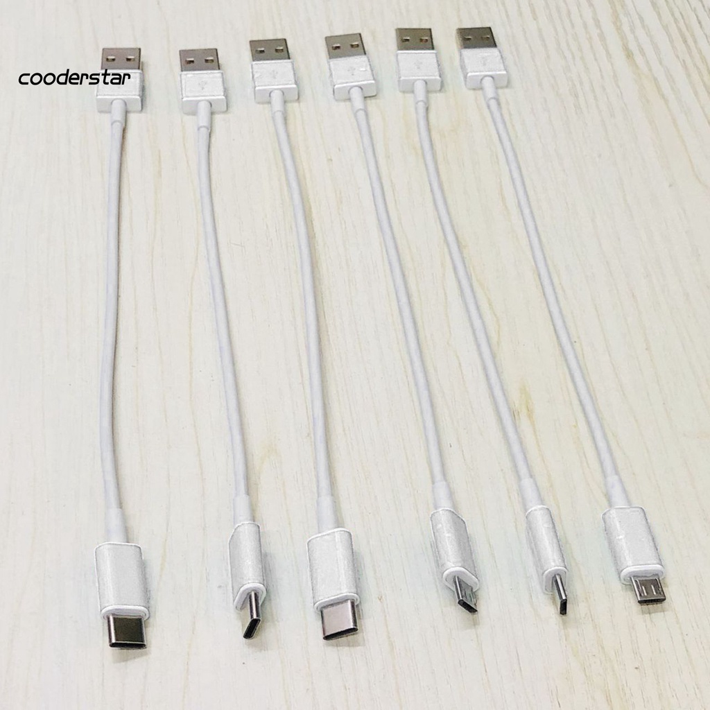 Dây cáp sạc dữ liệu micro USB loại C 8 chân 2A linh hoạt
