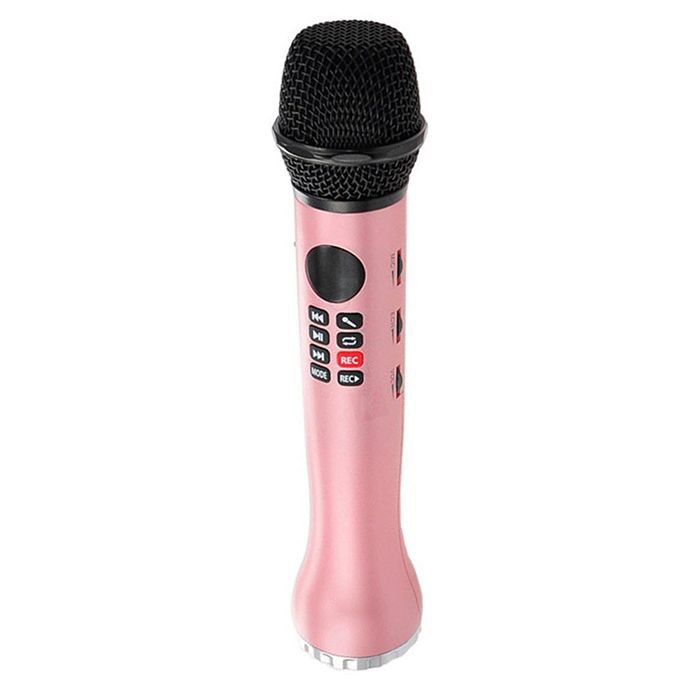 Micro Karaoke Bluetooth cao cấp thế hệ mới L-598 âm thanh chất lượng - Tặng dây loa (Số lượng có hạn)