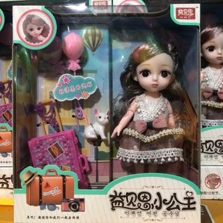 HỘP BÚP BÊ CHIBI ĐÁNG YÊU CÓ KHỚP