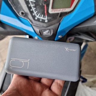 Pin sạc dự phòng polymer 15000 mah type c xmobile pj jp200 xám