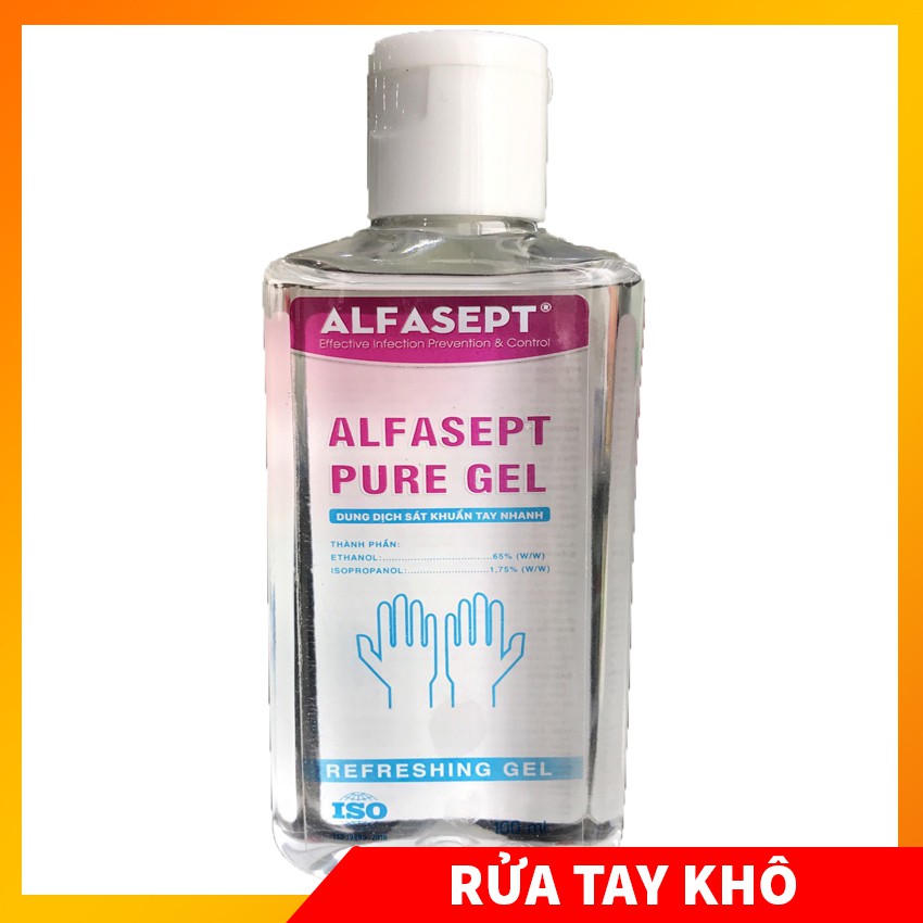 Dung dịch rửa tay sát khuẩn ALFASEPT dạng gel rửa sát khuẩn dùng được cả cho trẻ nhỏ MIANZ STORE | BigBuy360 - bigbuy360.vn