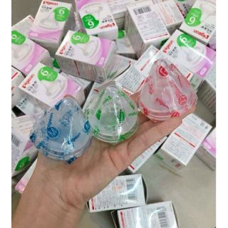 Núm ti Pigeon nội địa Nhật size SS/S/M/L/LL (giá 1 núm)
