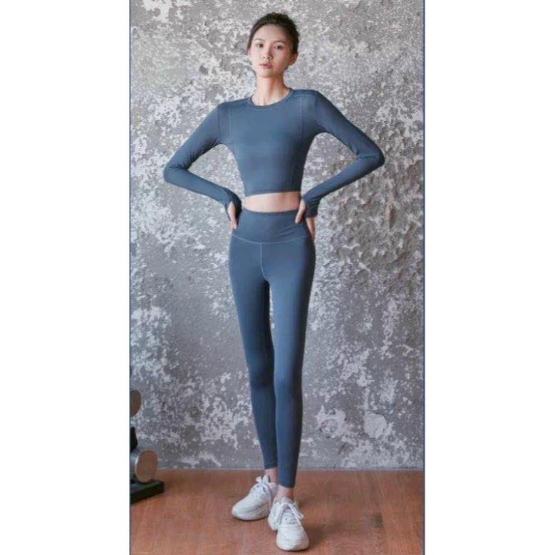 Sét Bộ đồ tập Gym - yoga chất đẹp mã LM BDT003