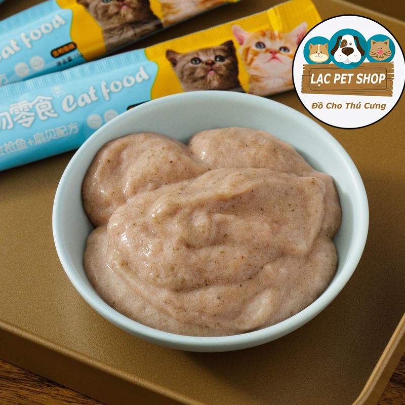 3 thanh Pate thanh SHIZUKA Cho Mèo - 14gr Mỗi Thanh - Mix 3 Vị  Ngẫu Nhiên
