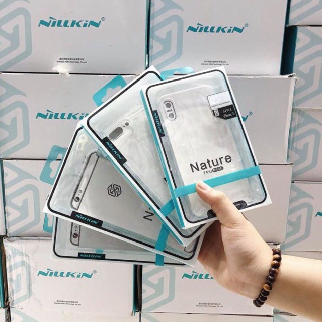 Ốp iPhone Dẻo Trong Suốt Nillkin Nature Cao Cấp Cho 7G/8G SE 2020