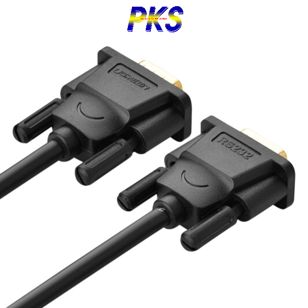 Cáp nối dài COM RS232 dài 2M Ugreen 20146 cao cấp DB101