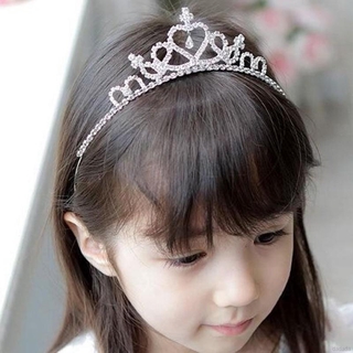 Vương miện Tiara đính đá xinh xắn cho bé gái