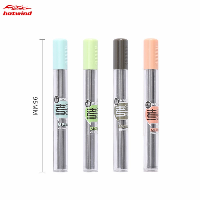 Bút chì kim ngòi 2B 2.0mm thích hợp cho học sinh/nhân viên văn phòng