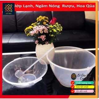 Bát đựng làm mát rượu, ca đựng rượu cốc rượu, cốc ủ lạnh rượu 500ml việt nhật