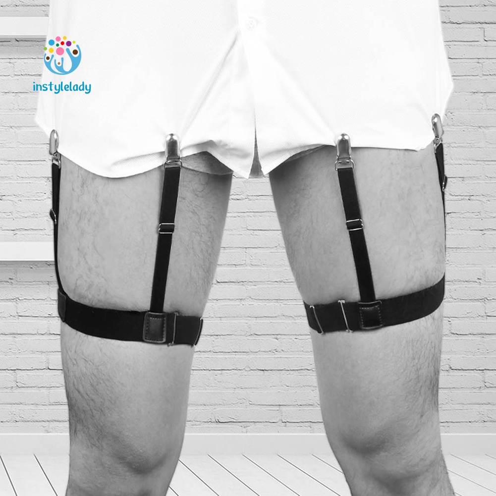 1 cặp đai giữ áo sơ mi gọn gàng chống trượt cho nam nữ