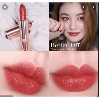 Son Colourpop Lux Lipstick Màu Better Off