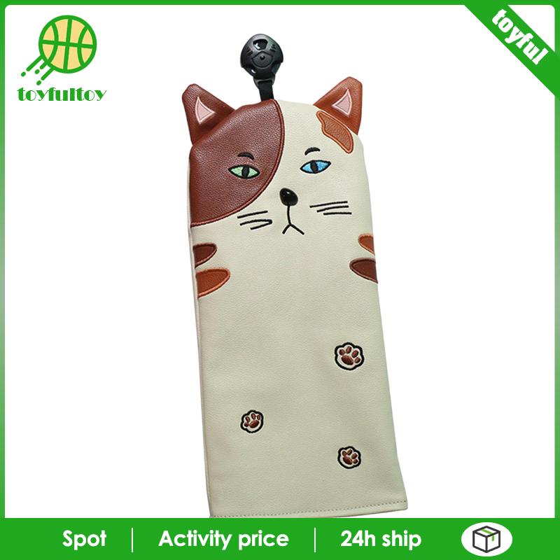 Vỏ Bọc Đầu Gậy Đánh Golf Bằng PU Cao Cấp Cho Golf Club FW UT 26x11.5cm UT