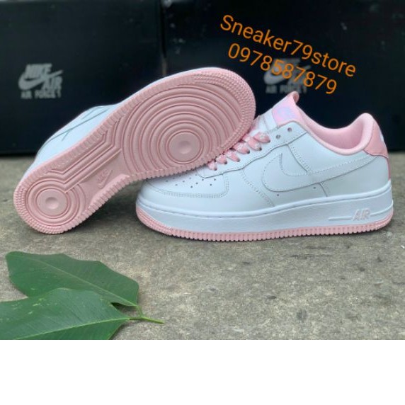 Giày Nike Air Force 1 Low White/Pink CD6915-100 (20) Nữ [Chính Hãng - FullBox]