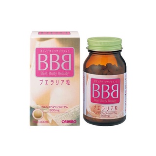 [Chính Hãng] Viên uống tăng kích thước vòng một ORIHIRO BBB Best Beauty Body giúp săn chắc ngực, 300 viên/hộp