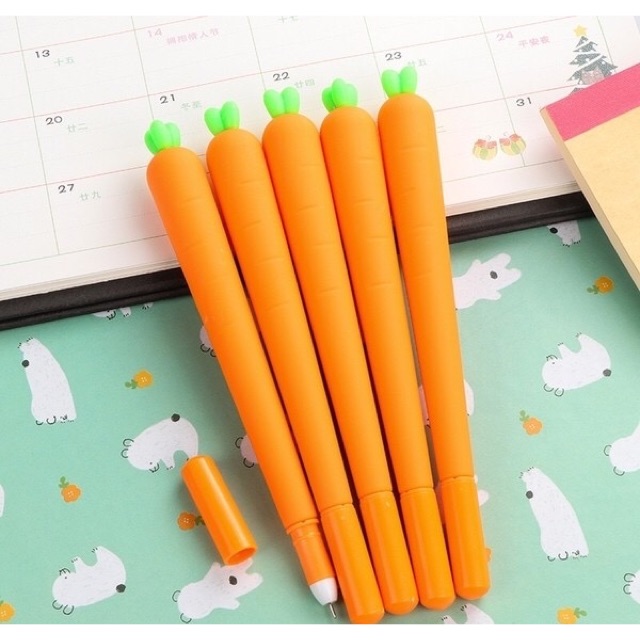 Bút bi nước hình cà rốt