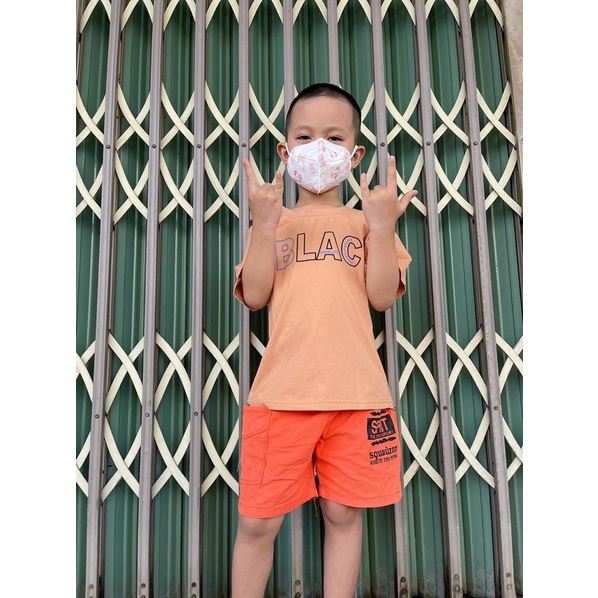 Khẩu trang Kisd Bé N95 Tuấn minh Combo 50 chiếc *Freeship* 5lớp kháng khuẩn cao dành cho bé khi nhập học