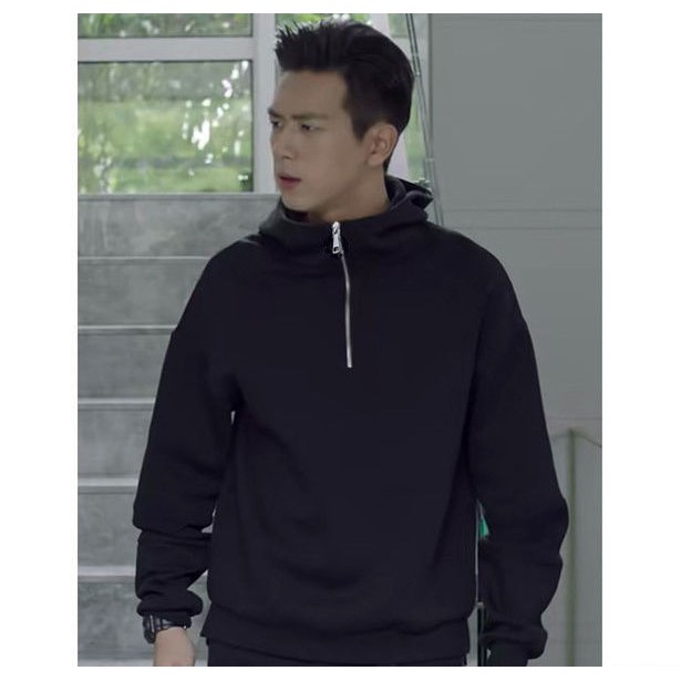 Áo Hoodie Cổ Khóa Đen Trắng Unisex Mẫu Áo Hoodie Nam và Nữ Đẹp - | BigBuy360 - bigbuy360.vn