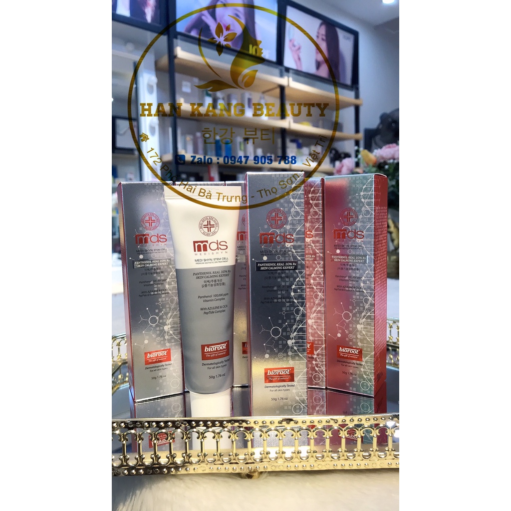 Kem vitamin K Medi Shyn Stem Cell Premium Aesthetic Spa Treatment phục hồi chuyên sâu, khoẻ lớp biểu bì da