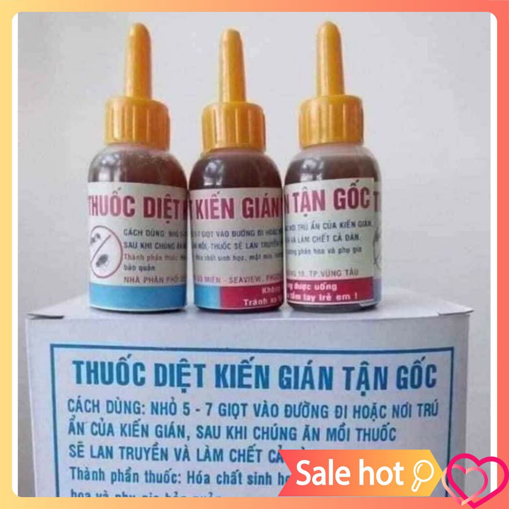 Thuốc diệt kiến và gián sinh học (sét 3 lọ)