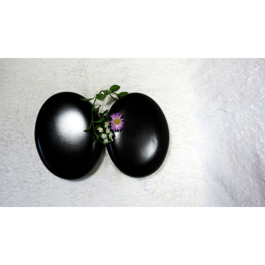 Đá nóng massage Oval trung