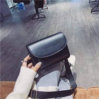 Túi đeo chéo da trơn hàn quốc