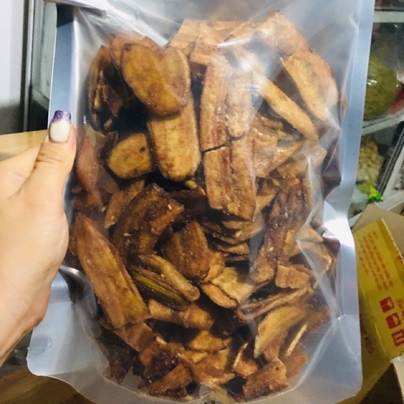 Chuối sấy giòn 500g