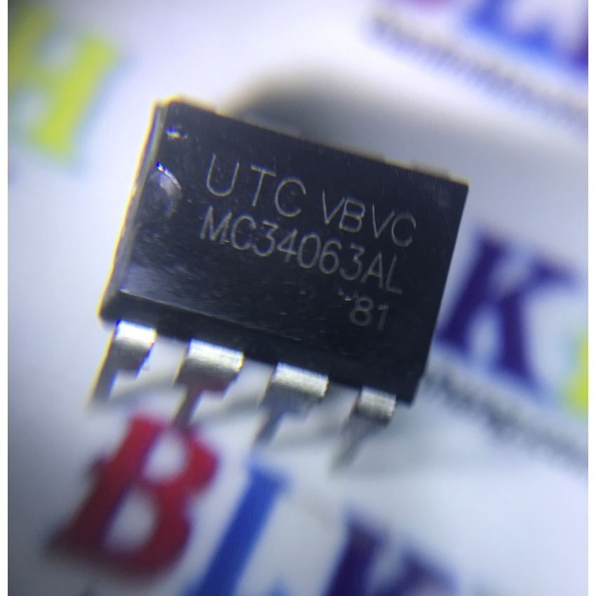 combo 2 con IC nguồn MC34063AL 34063 DIP-8 chính hãng UTC