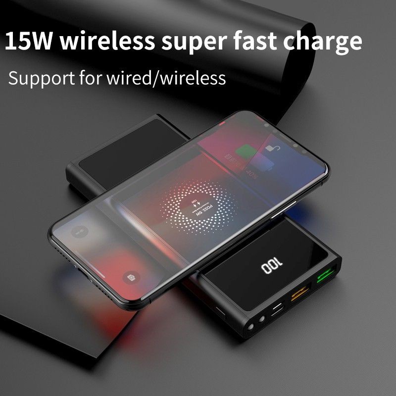 Sạc dự phòng 20.000 mAh PD 22.5W wireless 15W