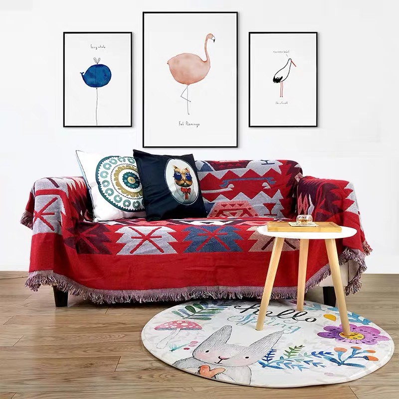 [Có Video] Thảm sofa trang trí phòng khách nhập khẩu 180x230cm