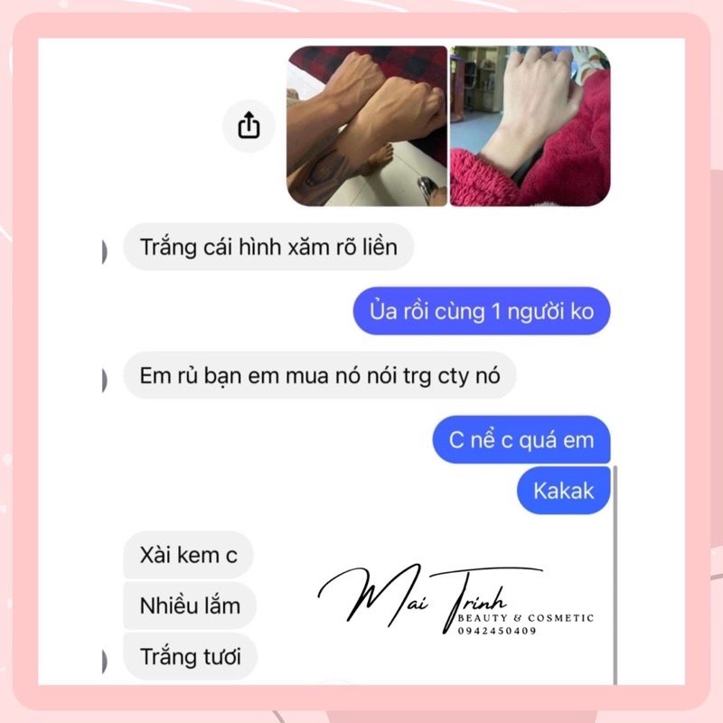 KEM BODY VIP SIÊU TRẮNG  MUA TỪ 500G INBOX