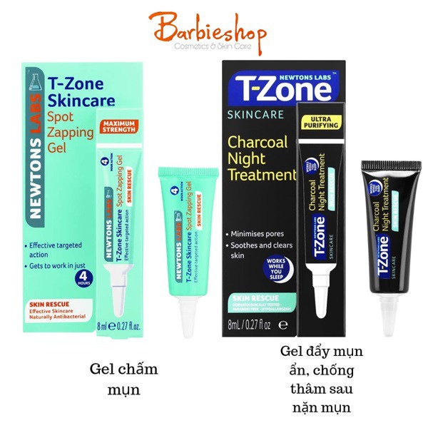 Chấm mụn - Giảm Mụn Siêu Tốc T Zone Spot Zapping Gel