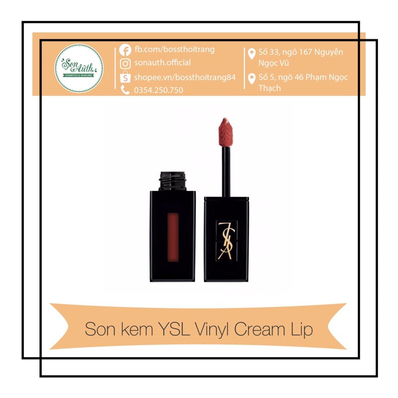 Son kem YSL Vinyl Creamy tint