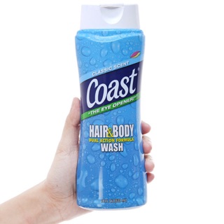 Sữa tắm gội nam Coast Classic Scent 532ml HSD còn 1 năm