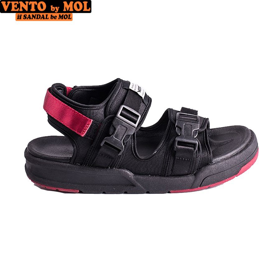 Giày sandal Vento nam nữ 2 quai ngang vải dù cho cặp đôi có quai hậu cố định mang đi học du lịch NV1002B