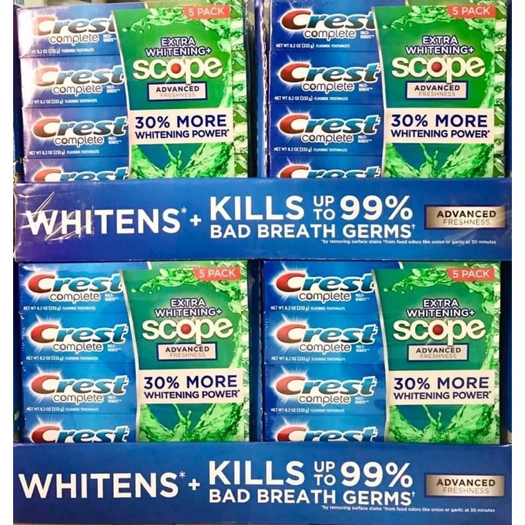 Kem đánh răng Crest Scope