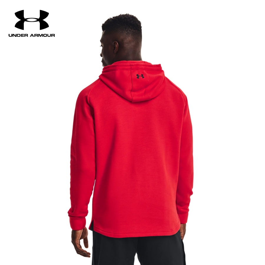 Áo khoác hoodie tay dài có nón thể thao nam Under Armour Project Rock Charged Cotton® Fleece - 1367033-600