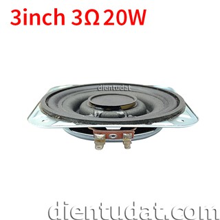 Loa Trung Trầm 3inch 20W Siêu Mỏng