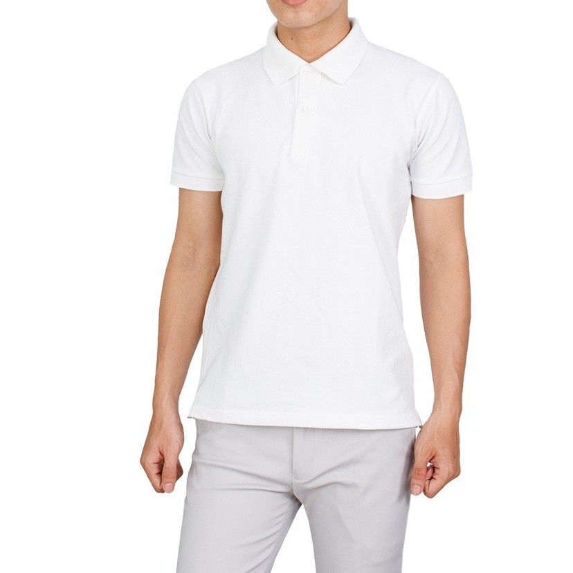 Áo phông nam trơn cổ bẻ, áo thun nam ngắn tay cao cấp | BigBuy360 - bigbuy360.vn