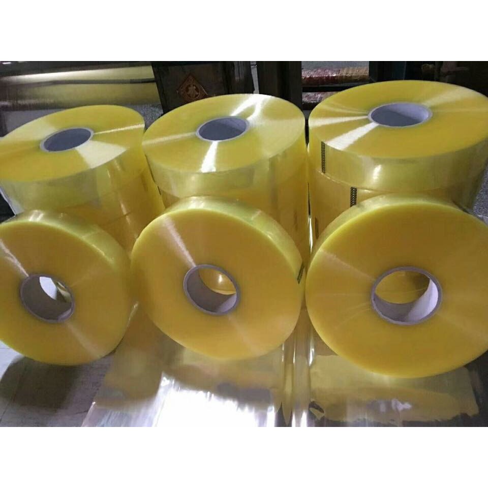 ⛔FREESHIIP⛔ Băng dính cuộn 1kg siêu dính cao cấp màu vàng chanh Lõi 3 mm