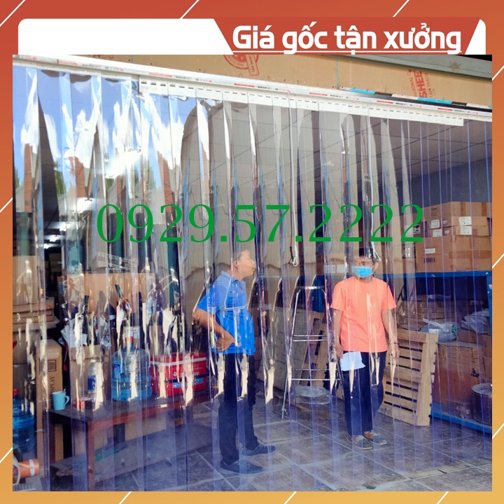 Màn nhựa  ngăn lạnh | Màn PVC ngăn thoát nhiệt | Rèm nhựa trong suốt.